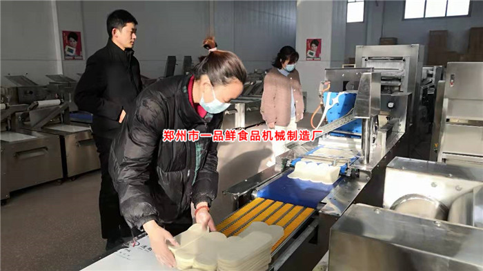 全套自動疊片燴面機(jī)
